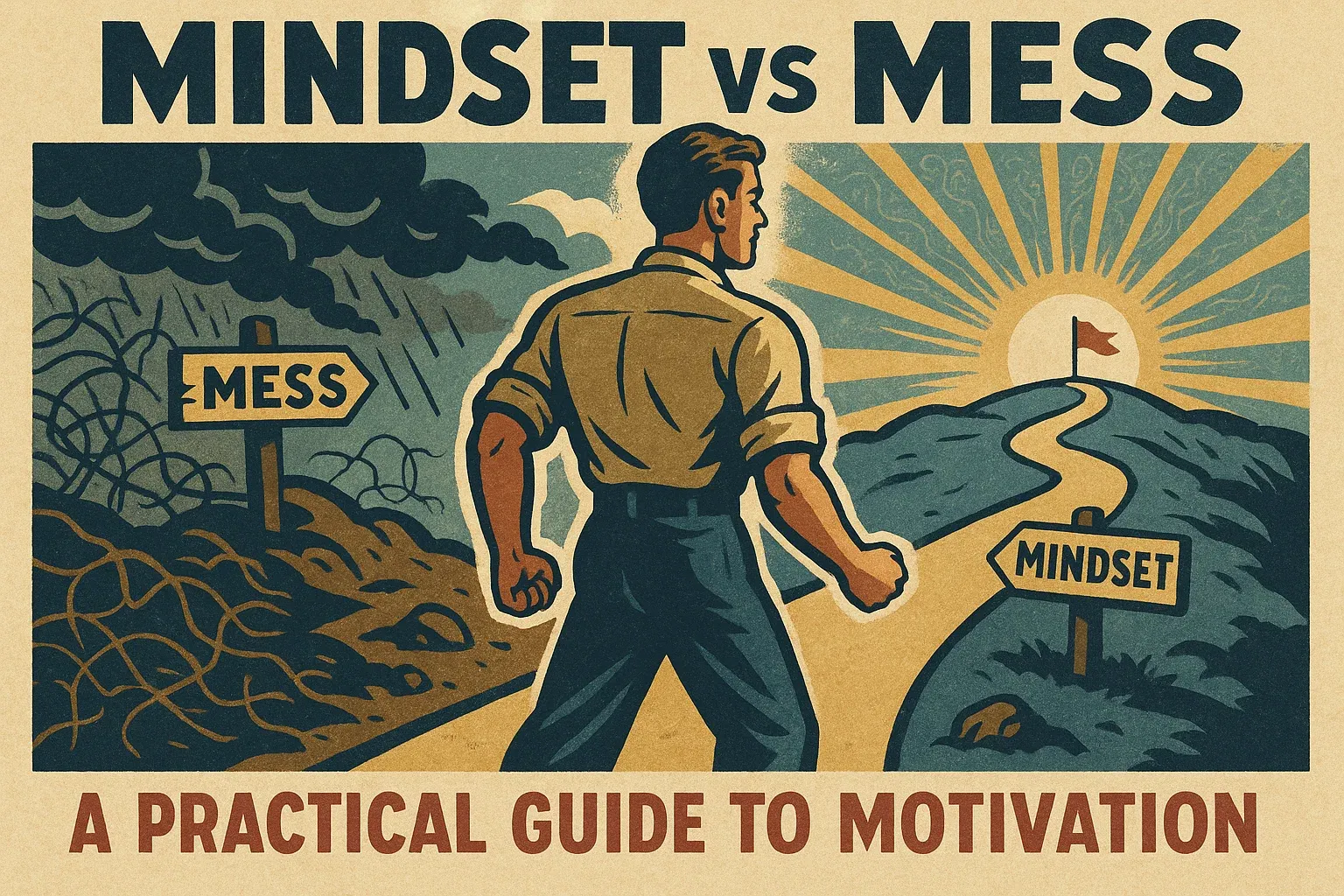 Mindset vs. Mess: A Practical Guide to Motivation